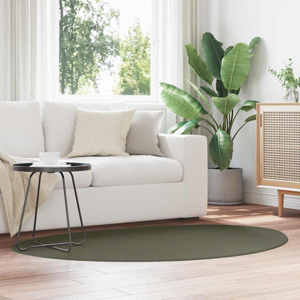 Rug Folding Forest green 120 x 170 cm Polypropylene - Direct Imports