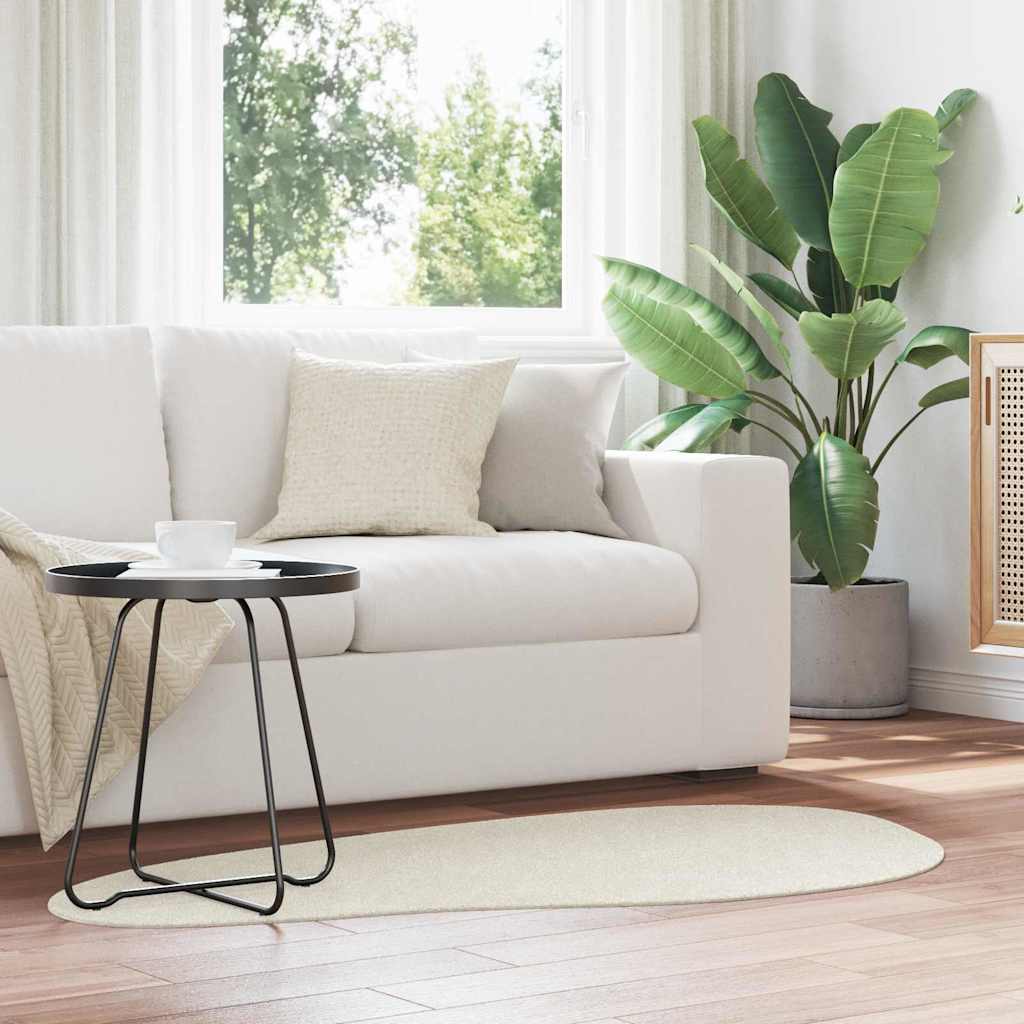 Rug Folding Cream 80 x 150 cm Polyester - Sid & Sam