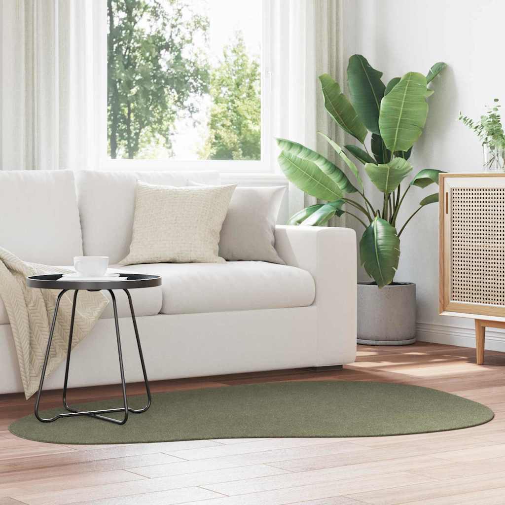 Rug Folding Forest green 120 x 170 cm Wool - Style and Chic