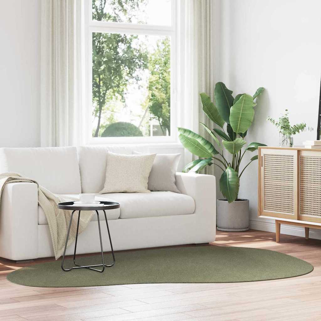 Rug Folding Forest green 160 x 230 cm Wool - Discount Dealers