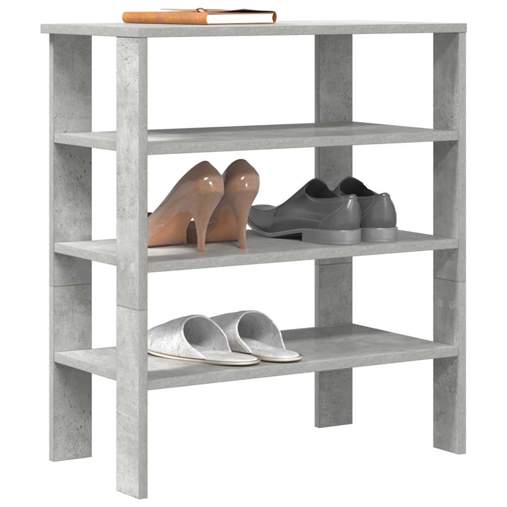 STARLIGHT Medium Shoe Rack Concrete Grey - Merkel Designers