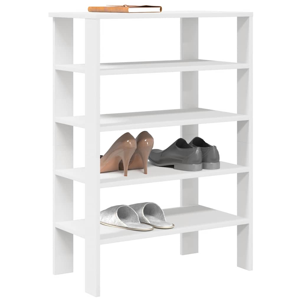 LOMIA Medium Shoe Rack White - Sid & Sam