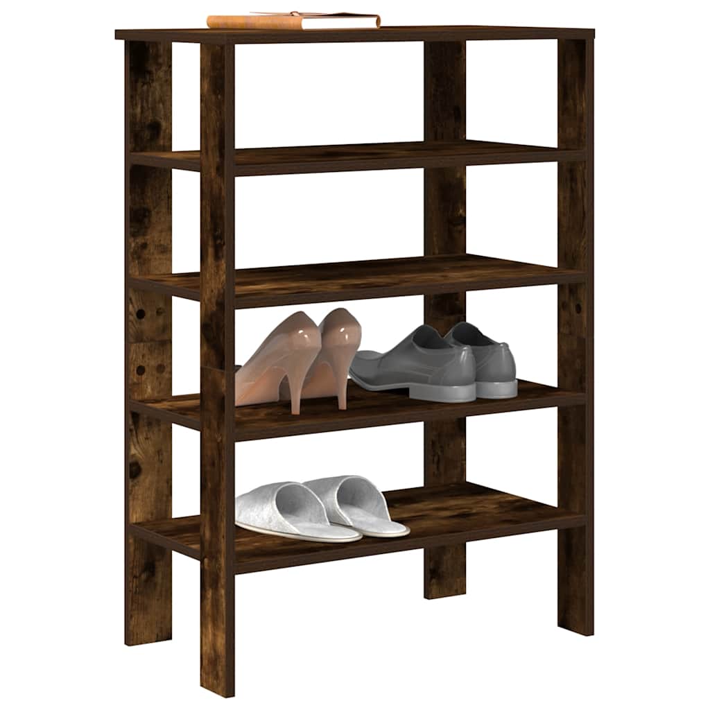 LOMIA Medium Shoe Rack Smoked Oak - Merlin Deals