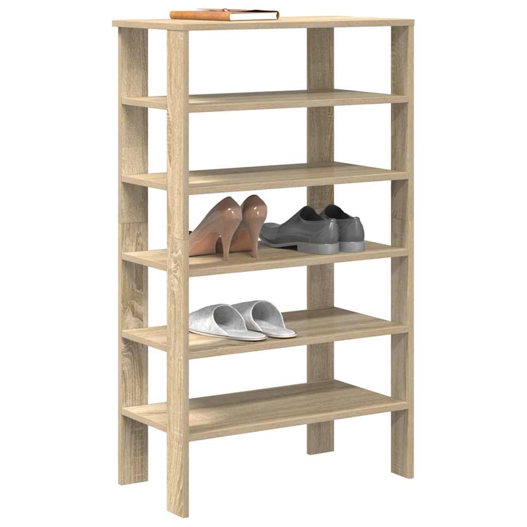 DAYBREAK Large Shoe Rack Sonoma Oak - All Things Good