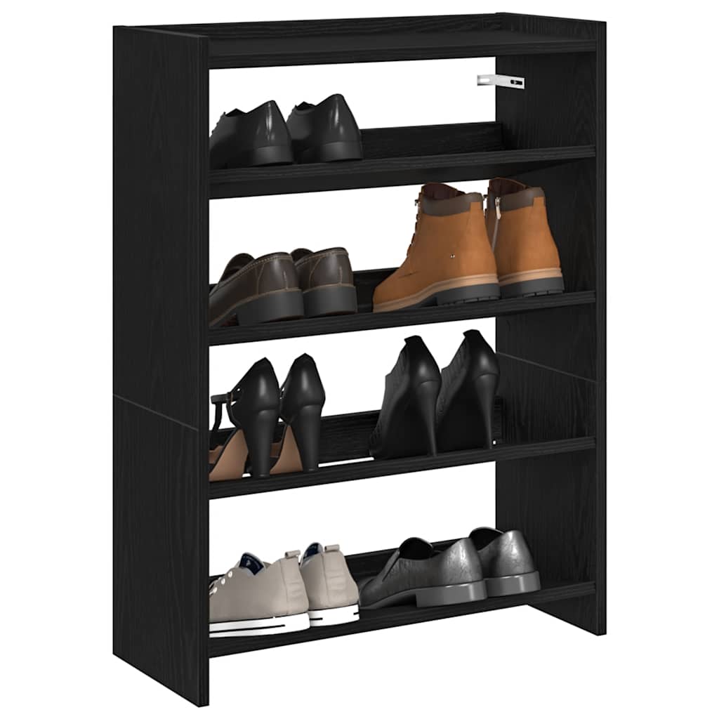 AVIATOR Narrow Shoe Rack Black - Merkel Designers