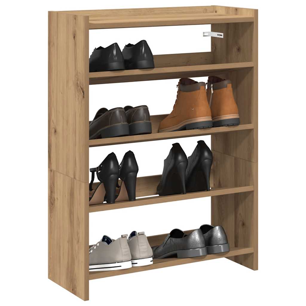 AVIATOR Narrow Shoe Rack Artisan Oak - Style and Chic