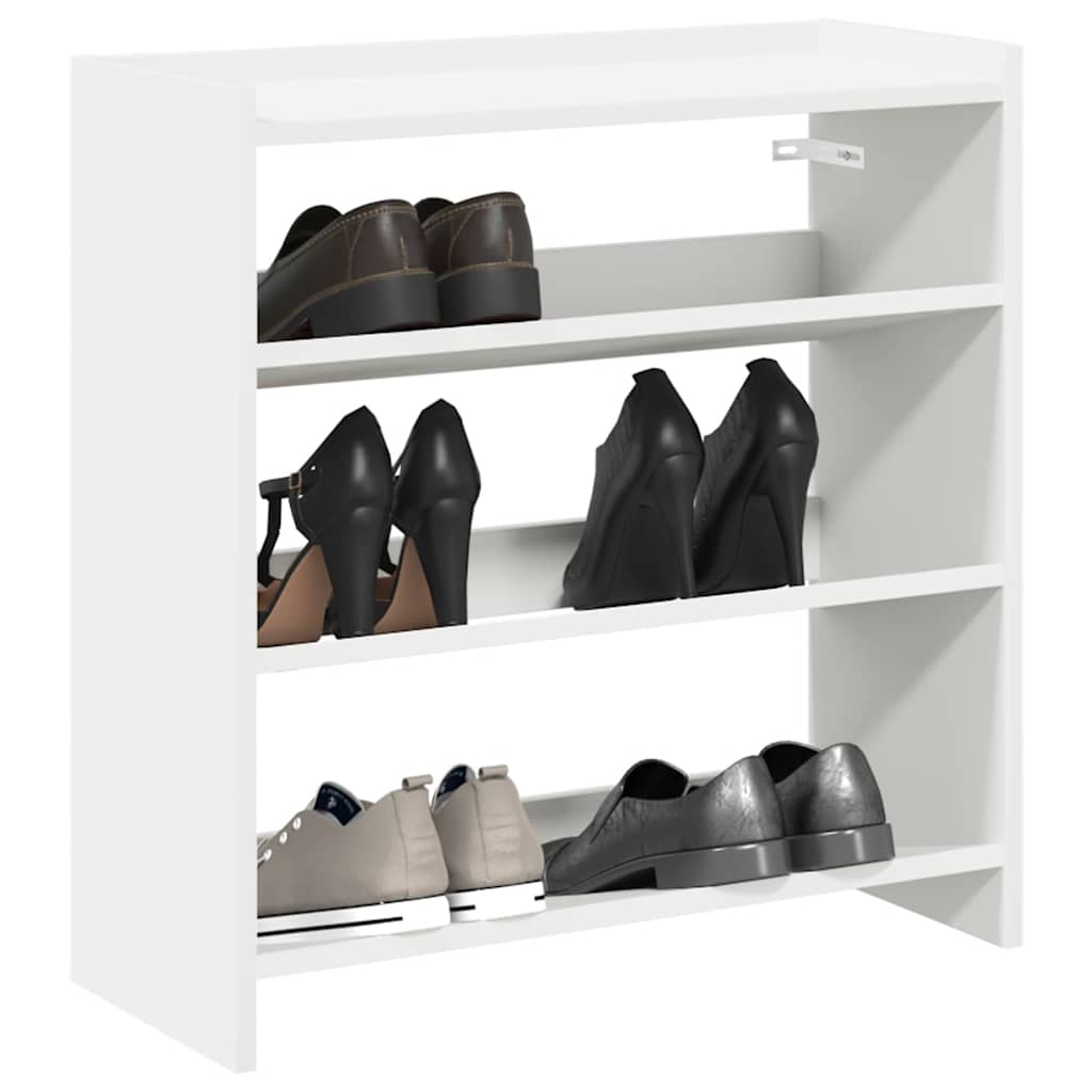 SENTINEL Small Shoe Rack White - Style and Chic