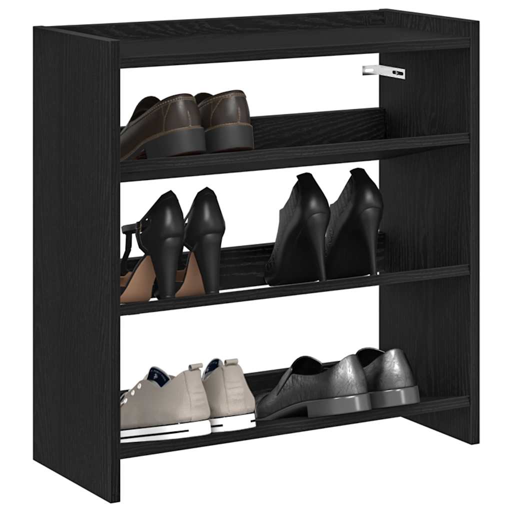 SENTINEL Small Shoe Rack Black - Merkel Designers