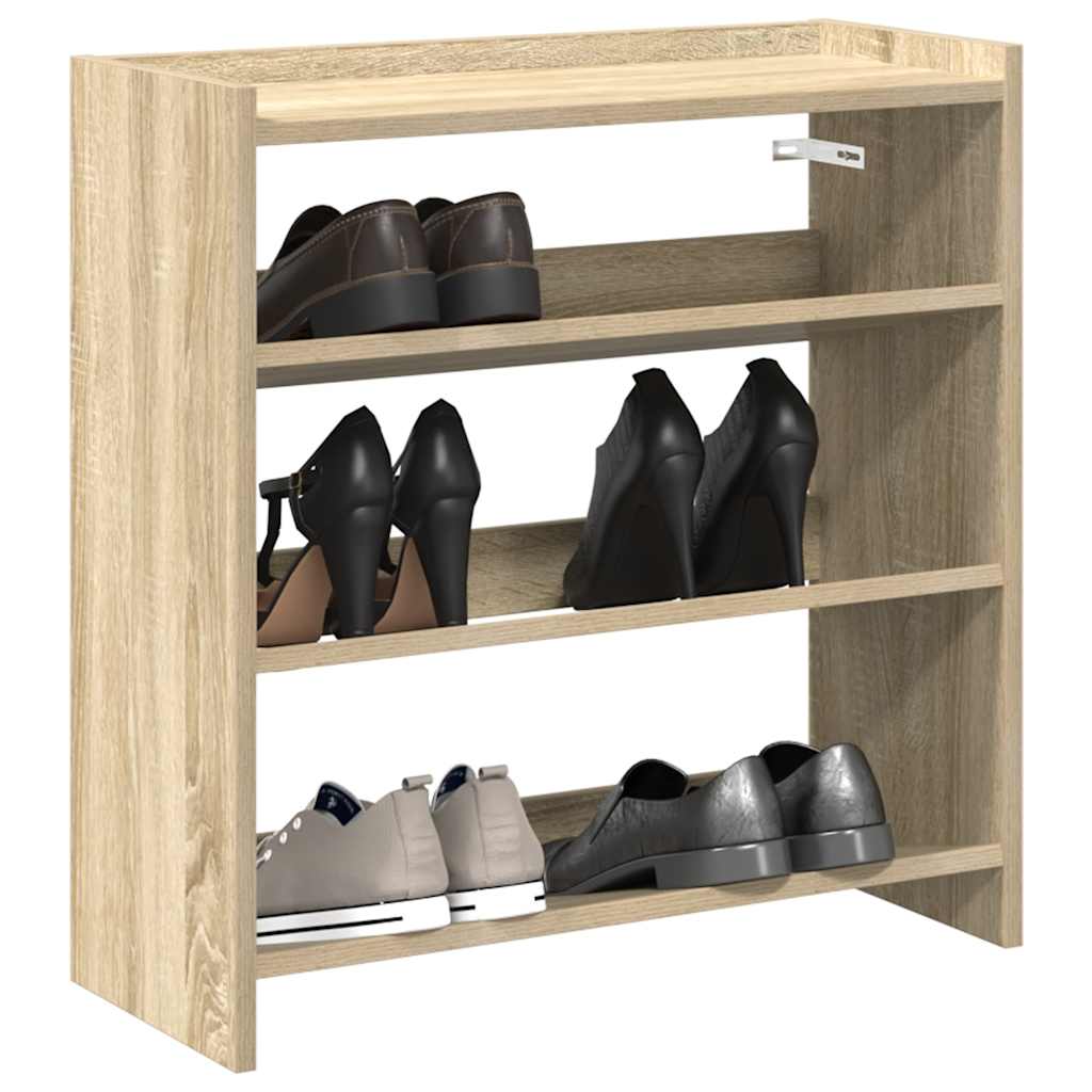 SENTINEL Small Shoe Rack Sonoma Oak - Direct Imports