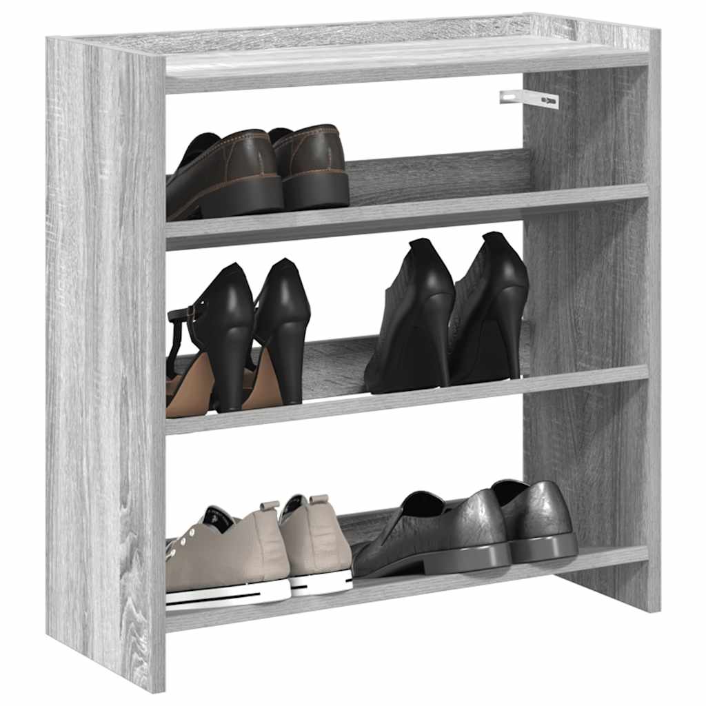 SENTINEL Small Shoe Rack Grey Sonoma - Tyrell & Tyrell