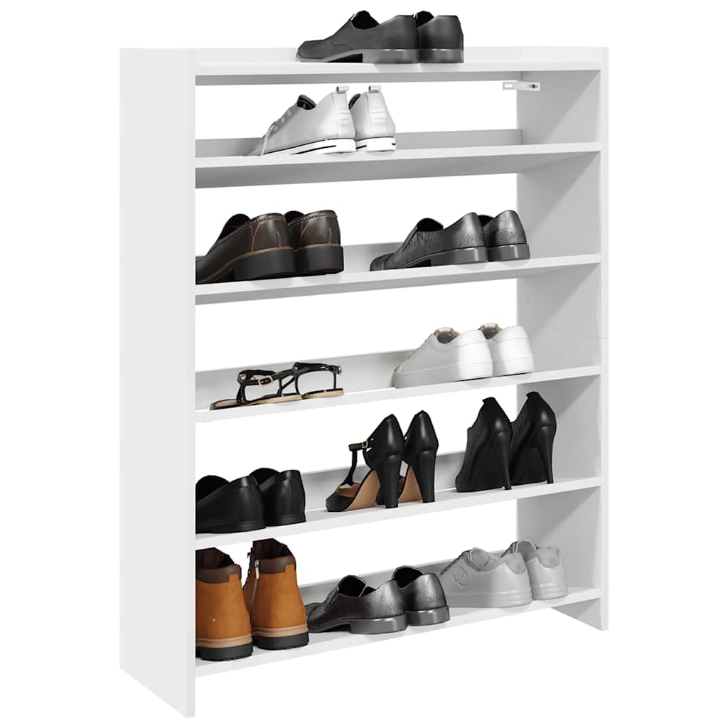 MUSTANG Medium Shoe Rack White - Unbeatable Bargains