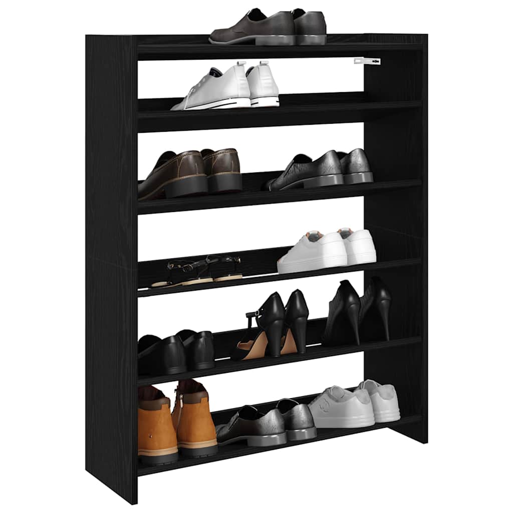 MUSTANG Medium Shoe Rack Black - Discount Dealers