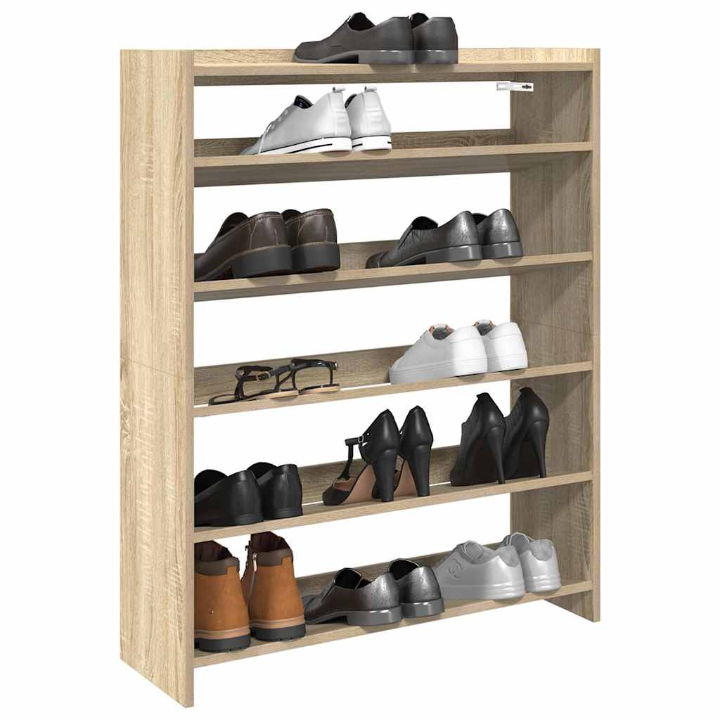 MUSTANG Medium Shoe Rack Sonoma Oak - Brittle & Co