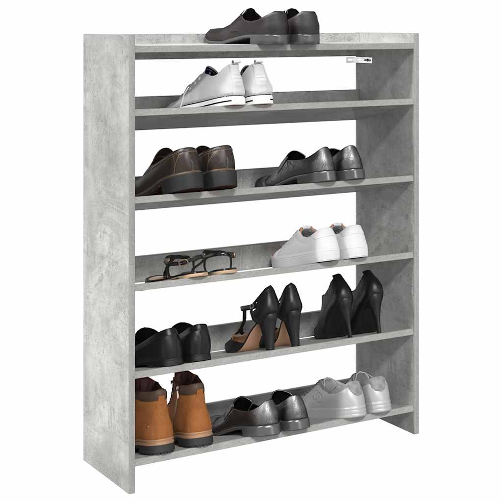 MUSTANG Medium Shoe Rack Concrete Grey - Brittle & Co