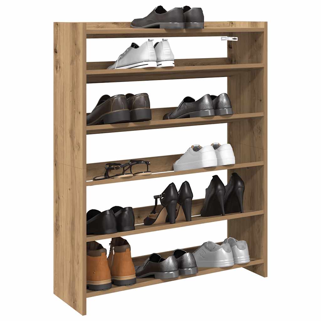 MUSTANG Medium Shoe Rack Artisan Oak - The Home Maker