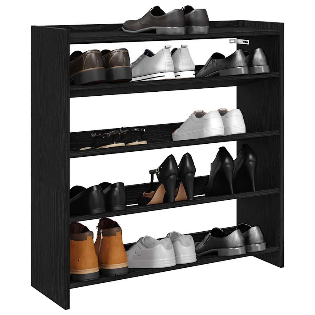 COYOTE Medium Shoe Rack Black - Charlotte Dunes