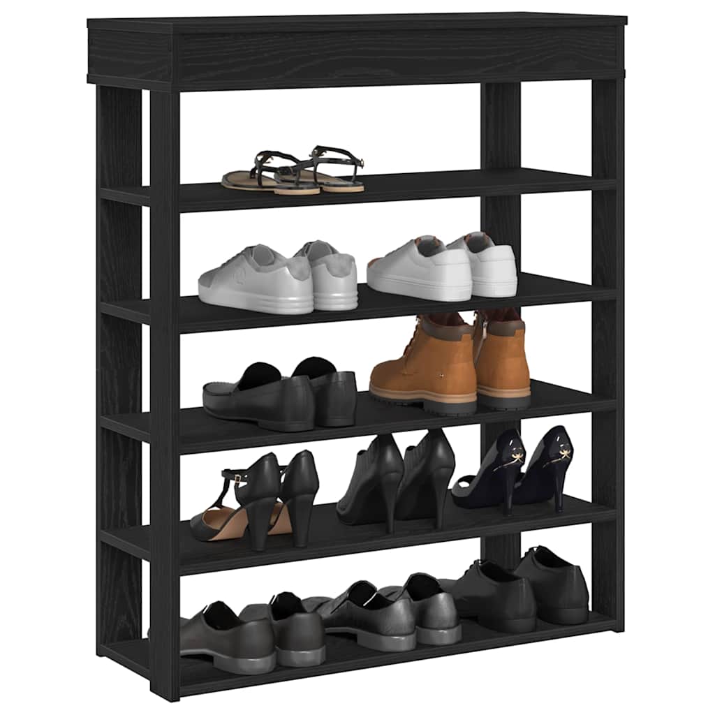 ARROW Medium Shoe Rack Black - The Home Maker