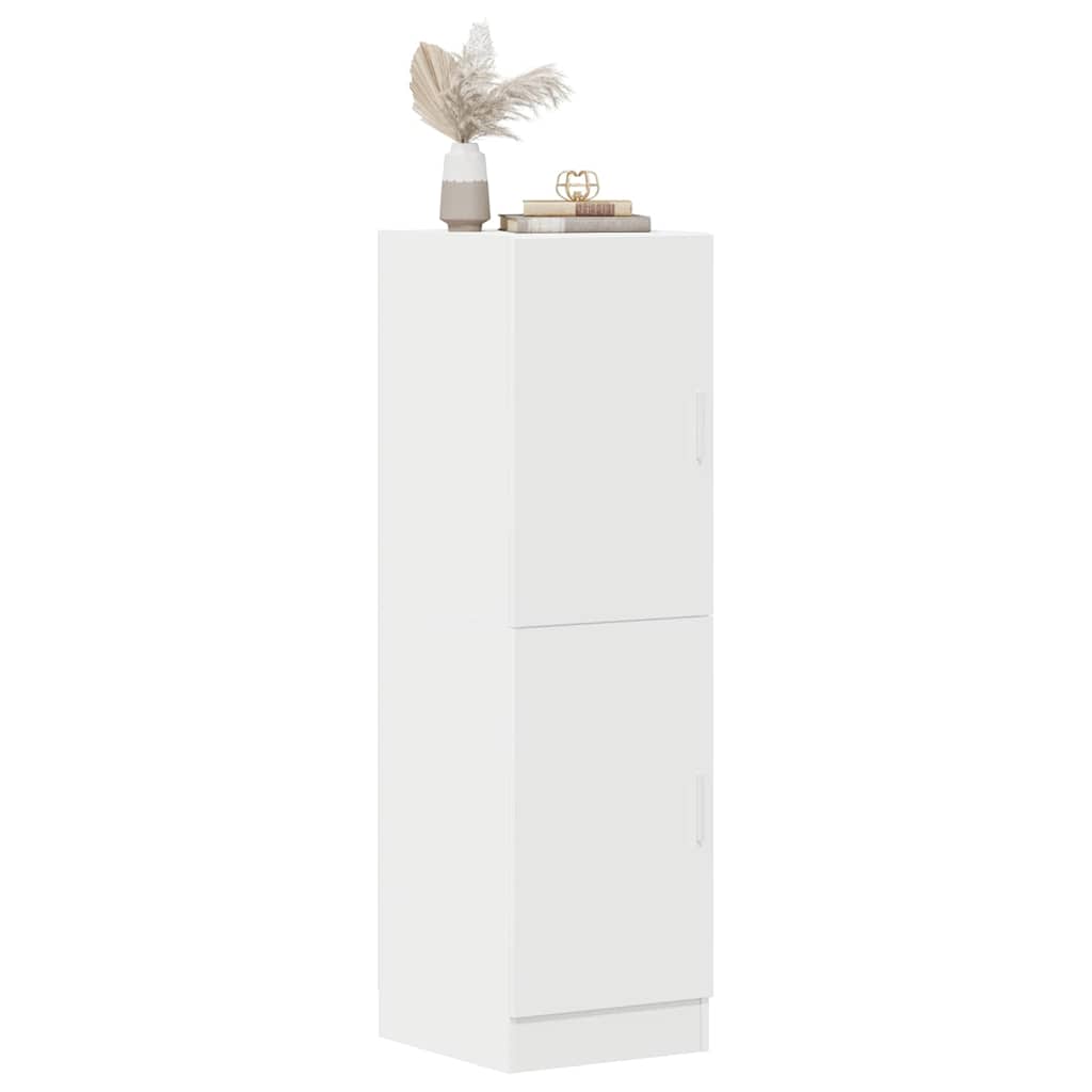 Kitchen Cabinet White 38x41.5x131.5 cm Engineered Wood - Millennium Furniture