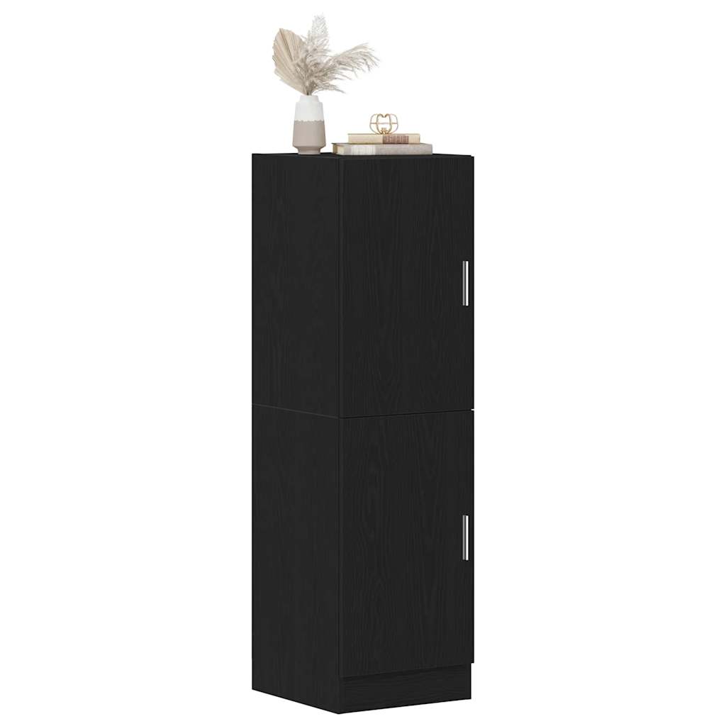 Kitchen Cabinet Black 38x41.5x131.5 cm Engineered Wood - Brittle & Co