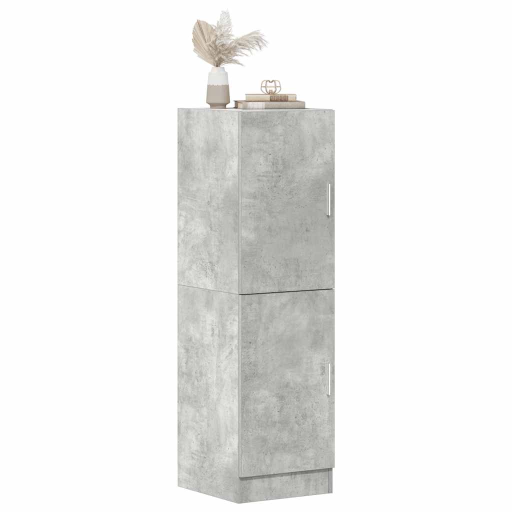 Kitchen Cabinet Concrete Grey 38x41.5x131.5 cm Engineered Wood - Direct Imports