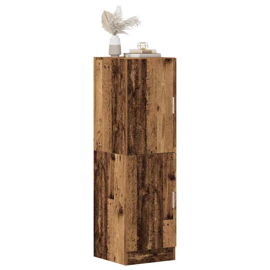 Kitchen Cabinet Old Wood 38x41.5x131.5 cm Engineered Wood - Direct Imports