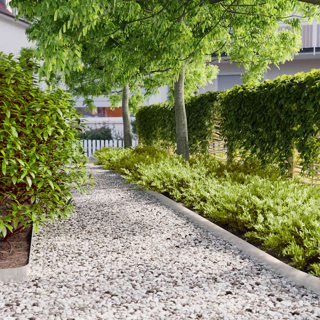 Lawn Edgings 10 pcs 10x103 cm Stainless Steel - Style and Chic