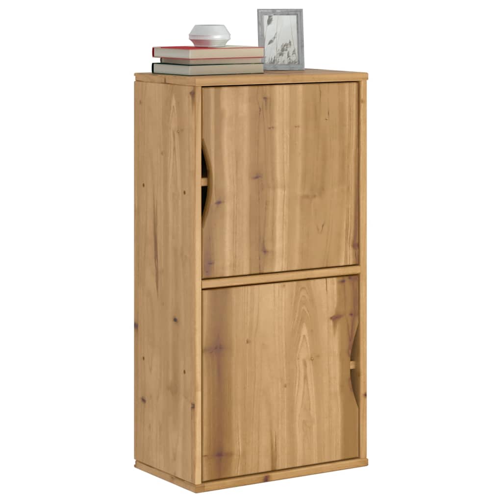 Side Cabinet ODDA 40x24x79 cm Solid Wood Pine - Tyrell & Tyrell
