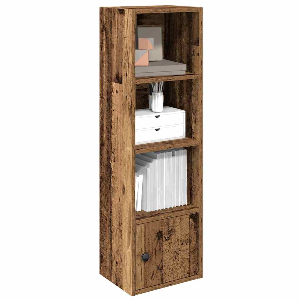 Bookcase Old Wood 31x24x102 cm Engineered Wood - Design Hut