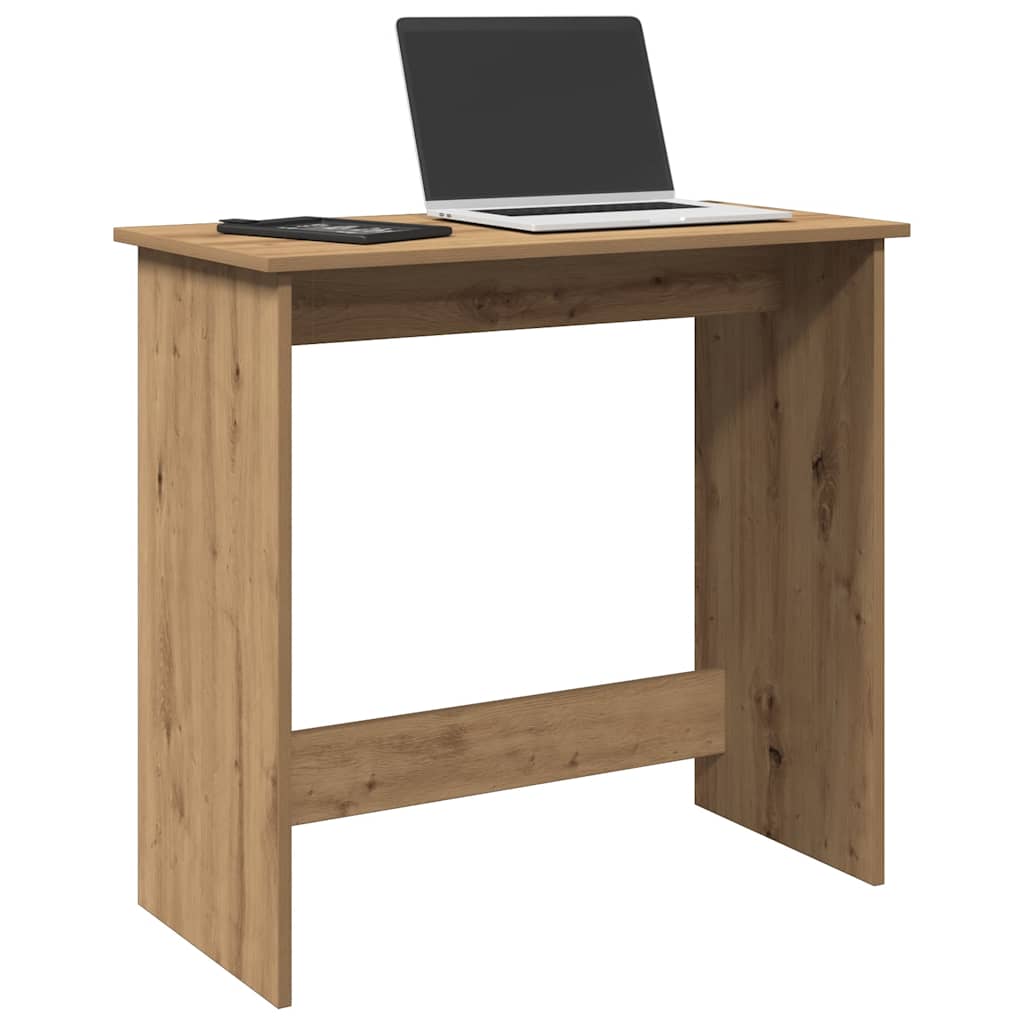 Desk Artisan Oak 80x40x75 cm Engineered Wood - Merkel Designers