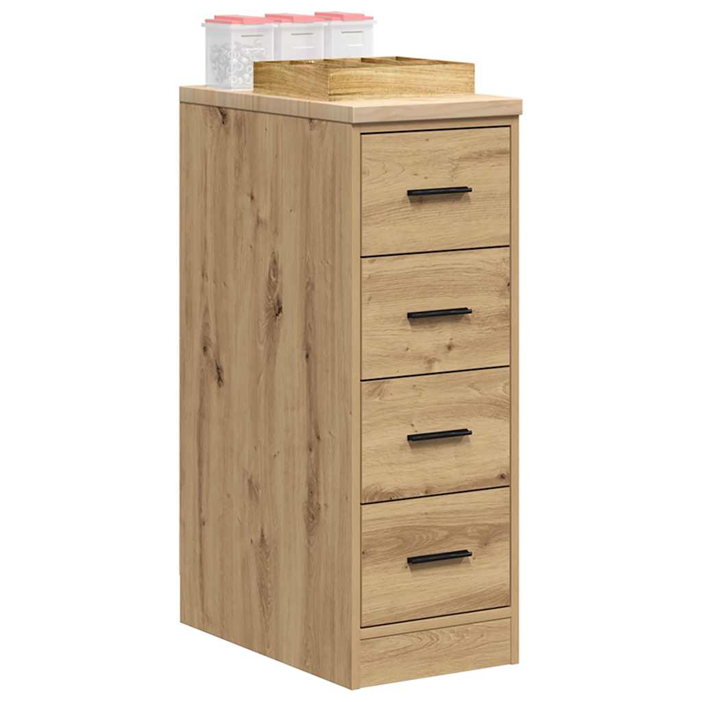 Garage Storage Cabinet Artisan Oak 30x51x85 cm Solid Wood Pine - Unbeatable Bargains