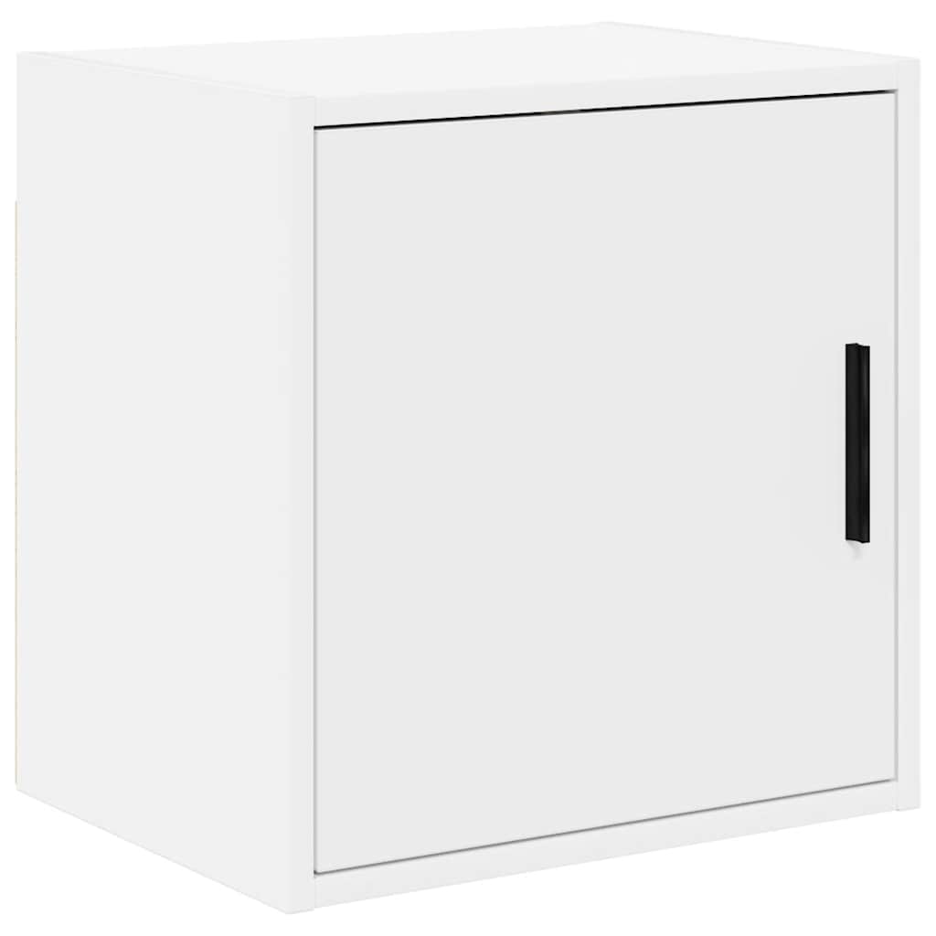 Garage Wall Cabinet White Engineered Wood - All Things Good