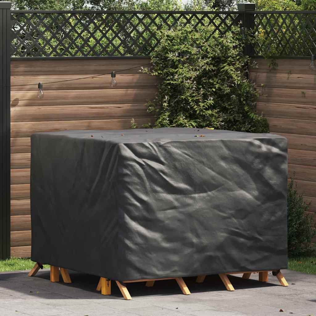 RELM Furniture Cover Plain 135x135x90 cm Fabric - Black - Charlotte Dunes