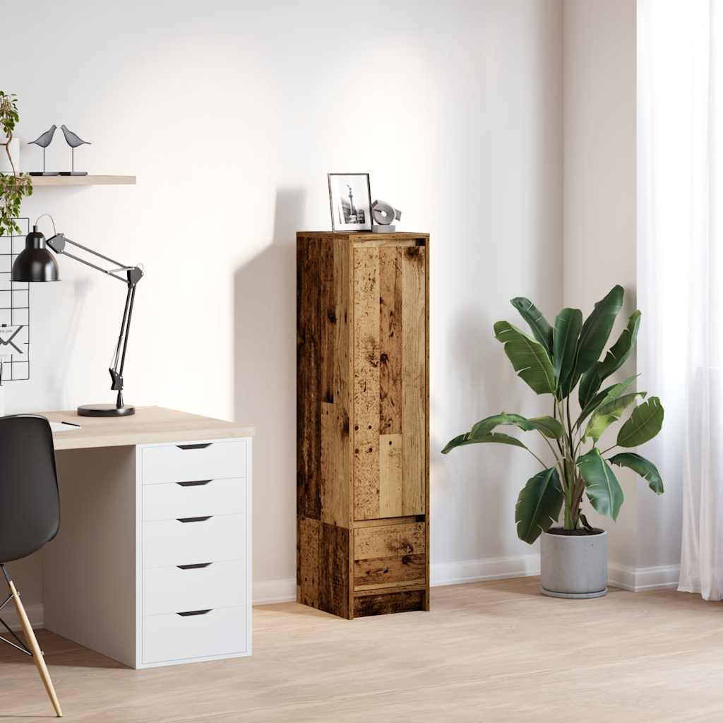 Highboard Old Wood 29.5x34x119.5 cm Engineered Wood - Casper Homes