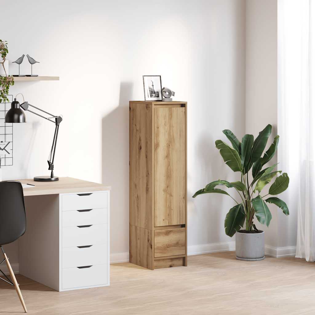 Highboard Artisan Oak 29.5x34x119.5 cm Engineered Wood - Decor Base