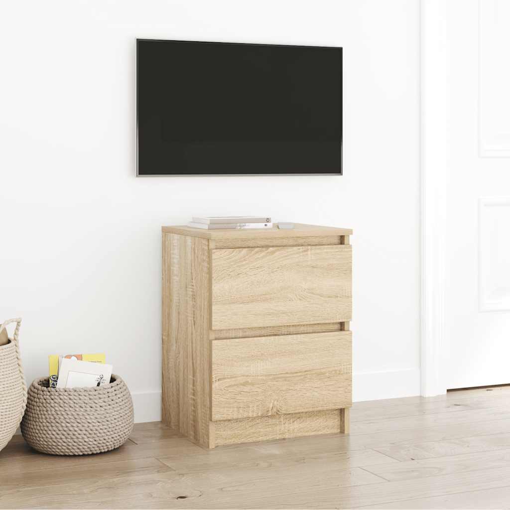 TV Cabinet Sonoma Oak 40x35x54 cm Engineered Wood - Unbeatable Bargains