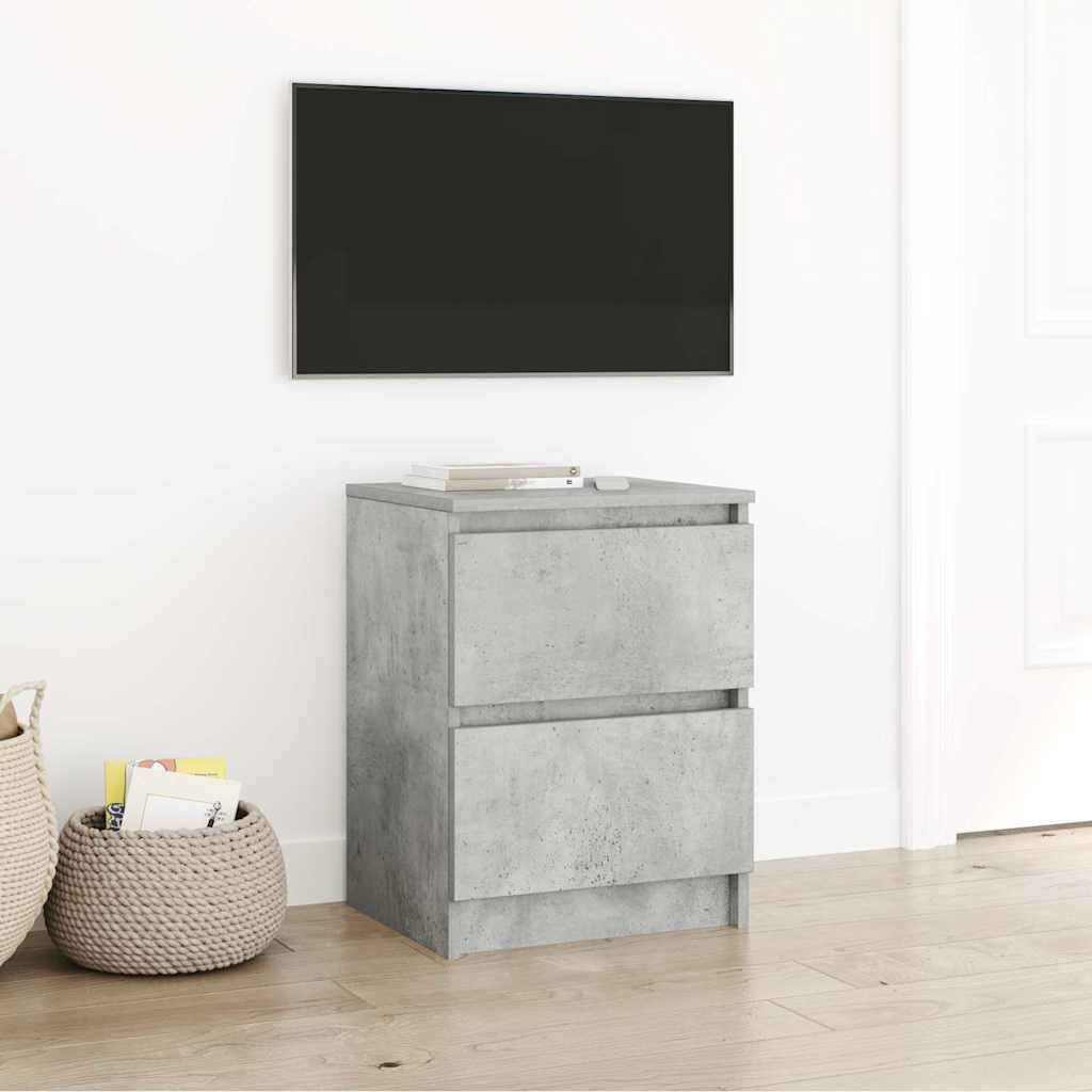 TV Cabinet Concrete Grey 40x35x54 cm Engineered Wood - Unbeatable Bargains
