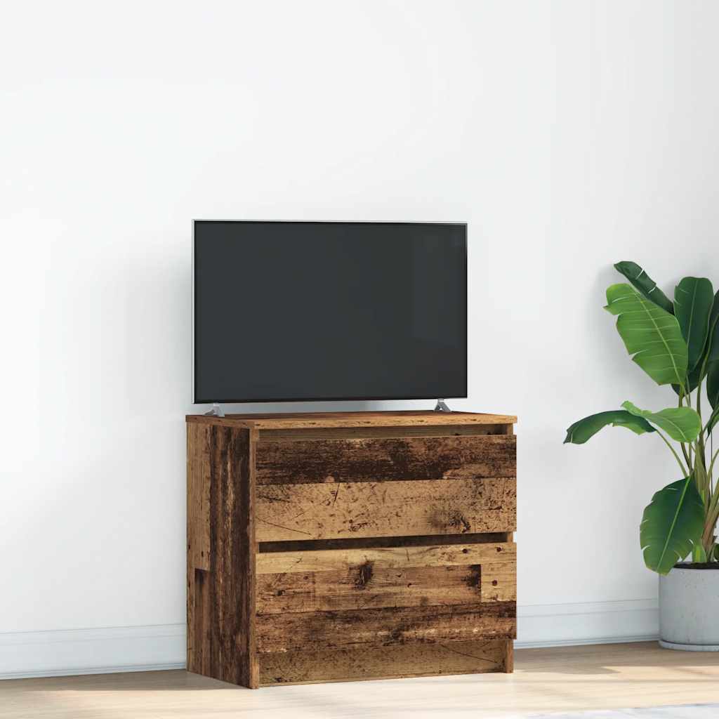 TV Cabinet Old Wood 60x35x54 cm Engineered Wood - Tyrell & Tyrell