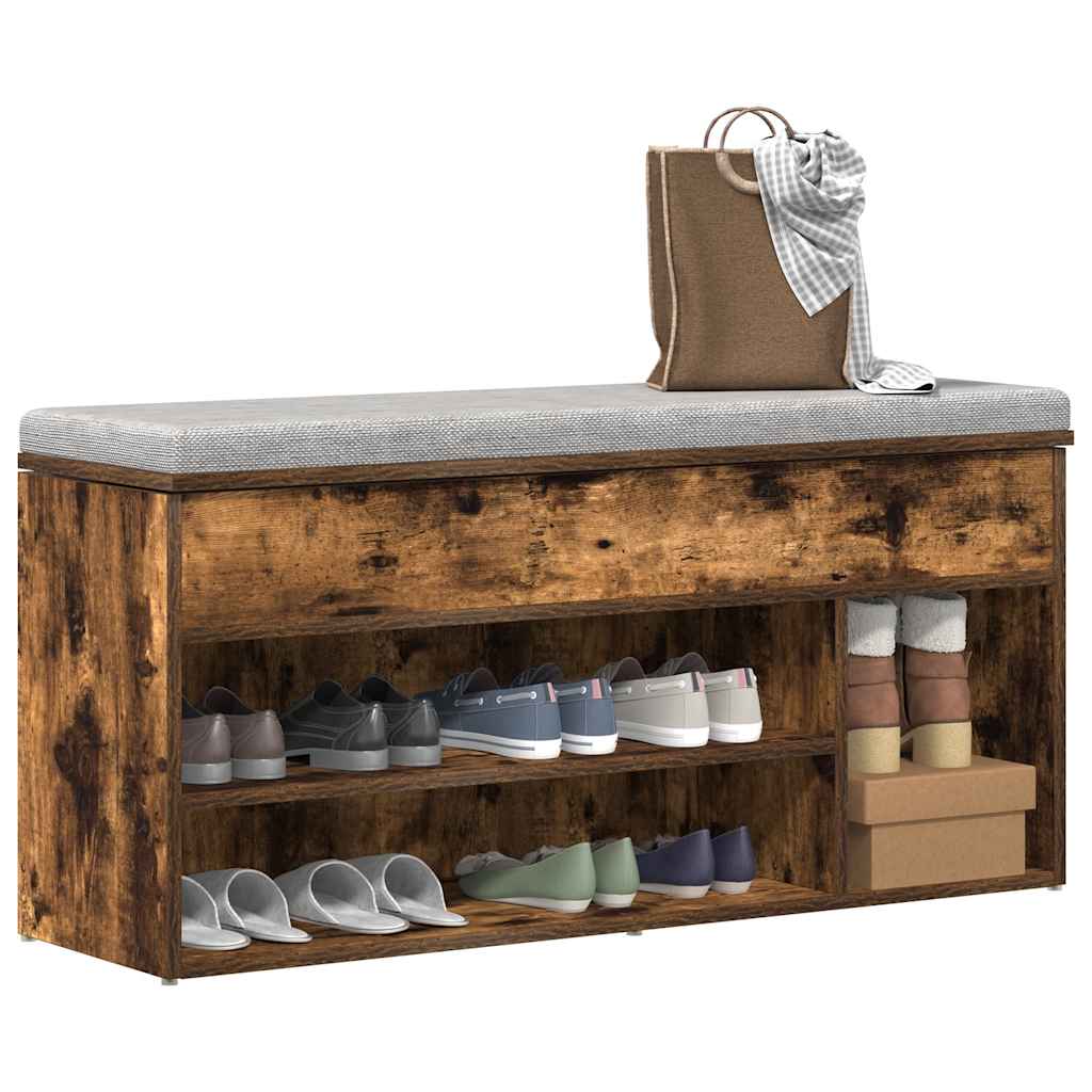 LIBERTY Medium Shoe Bench Smoked Oak - All Things Good
