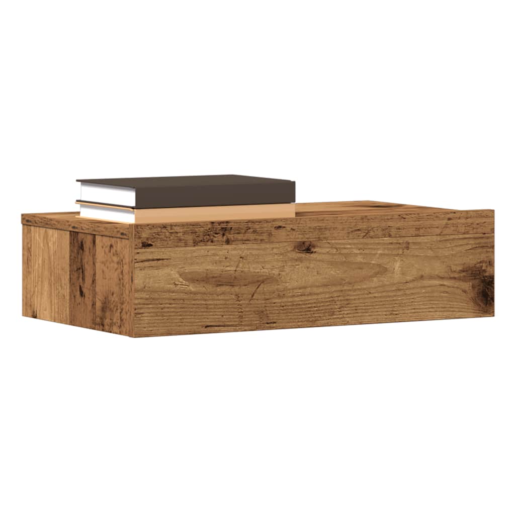 Bedside Cabinet Old Wood 60x35 cm Engineered Wood - R and M Furniture