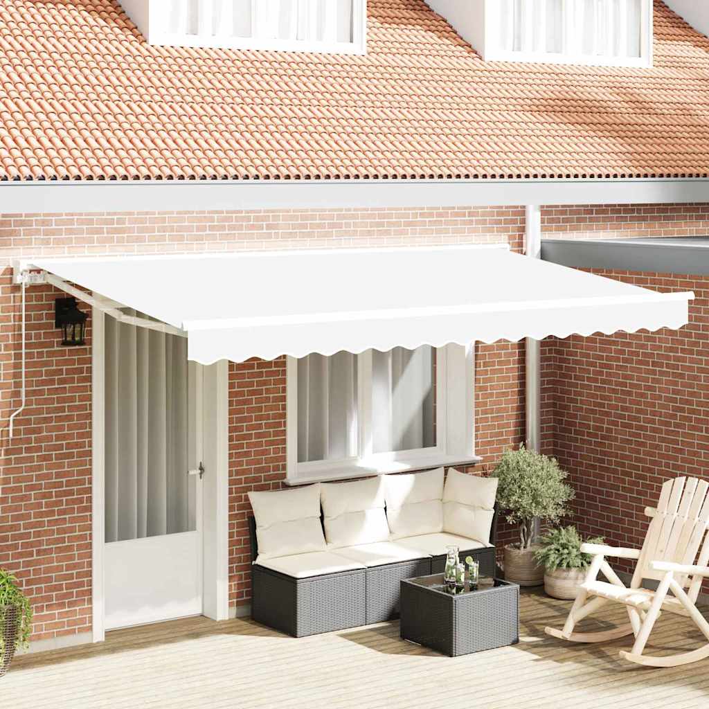 Awning Replacement Fabric for 4x2 m Frame White - Discount Dealers