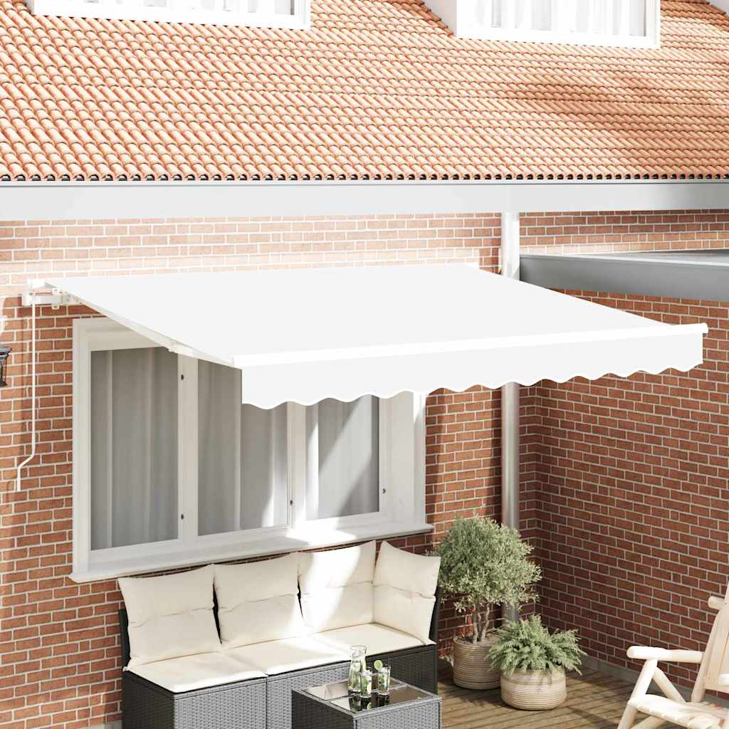 Awning Replacement Fabric for 3x2.5 m Frame White - Millennium Furniture