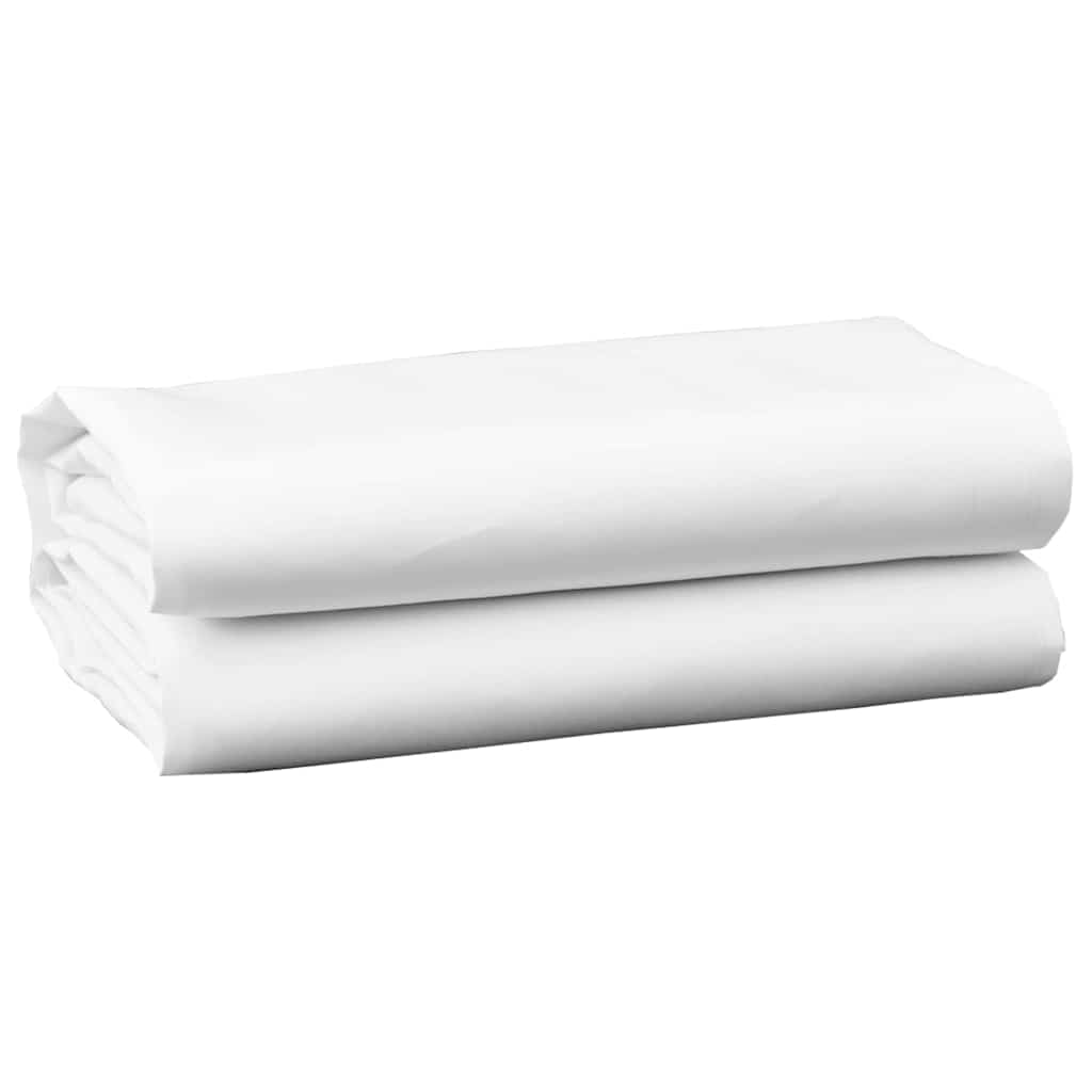 Awning Replacement Fabric White 10x1.6 m - Brittle & Co