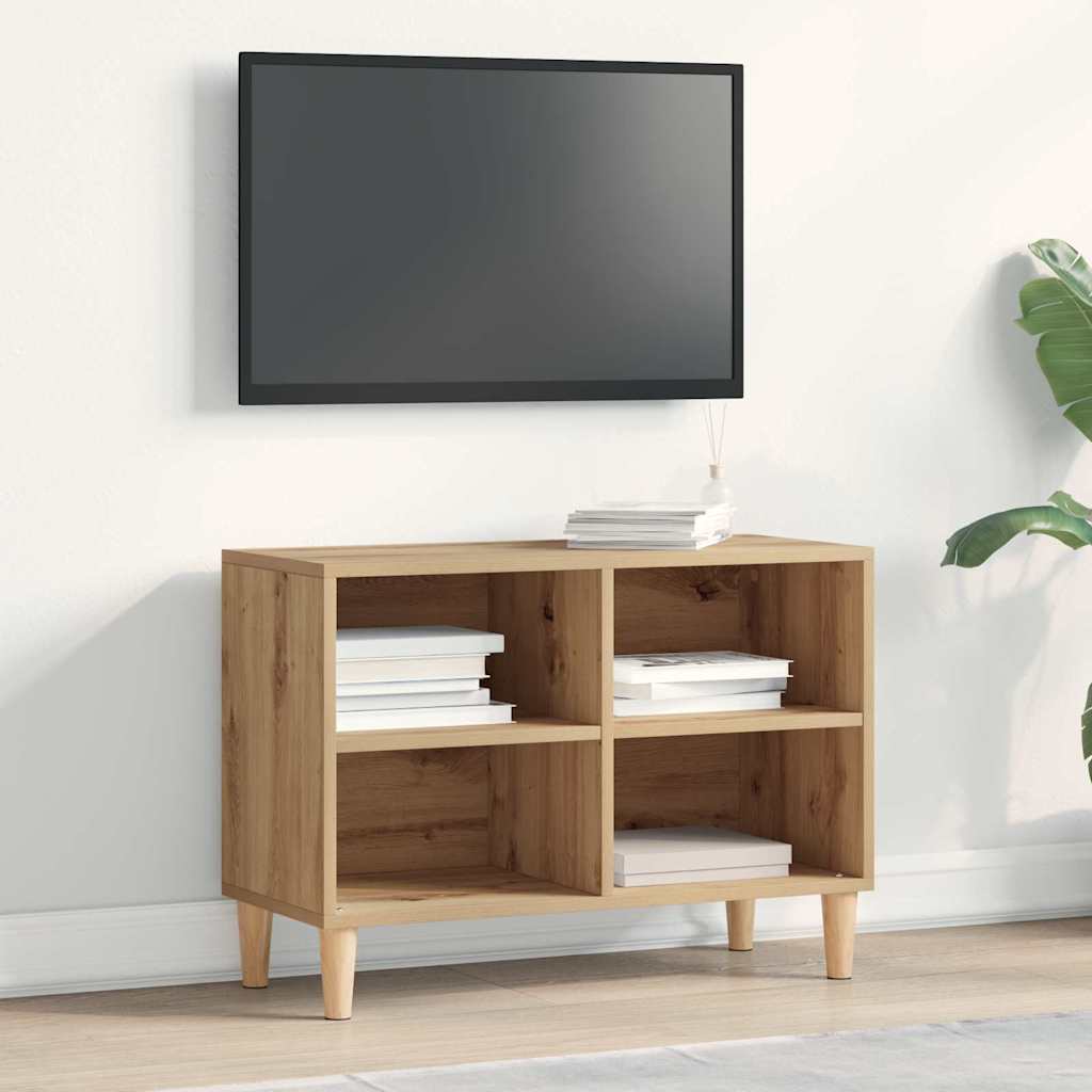 TV Cabinet Artisan Oak 69.5x30x50 cm Engineered Wood - Merkel Designers