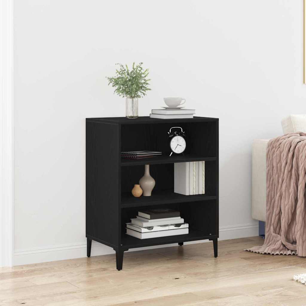 Black Oak Sideboard - 57x35x70 cm, Engineered Wood - Tyrell & Tyrell