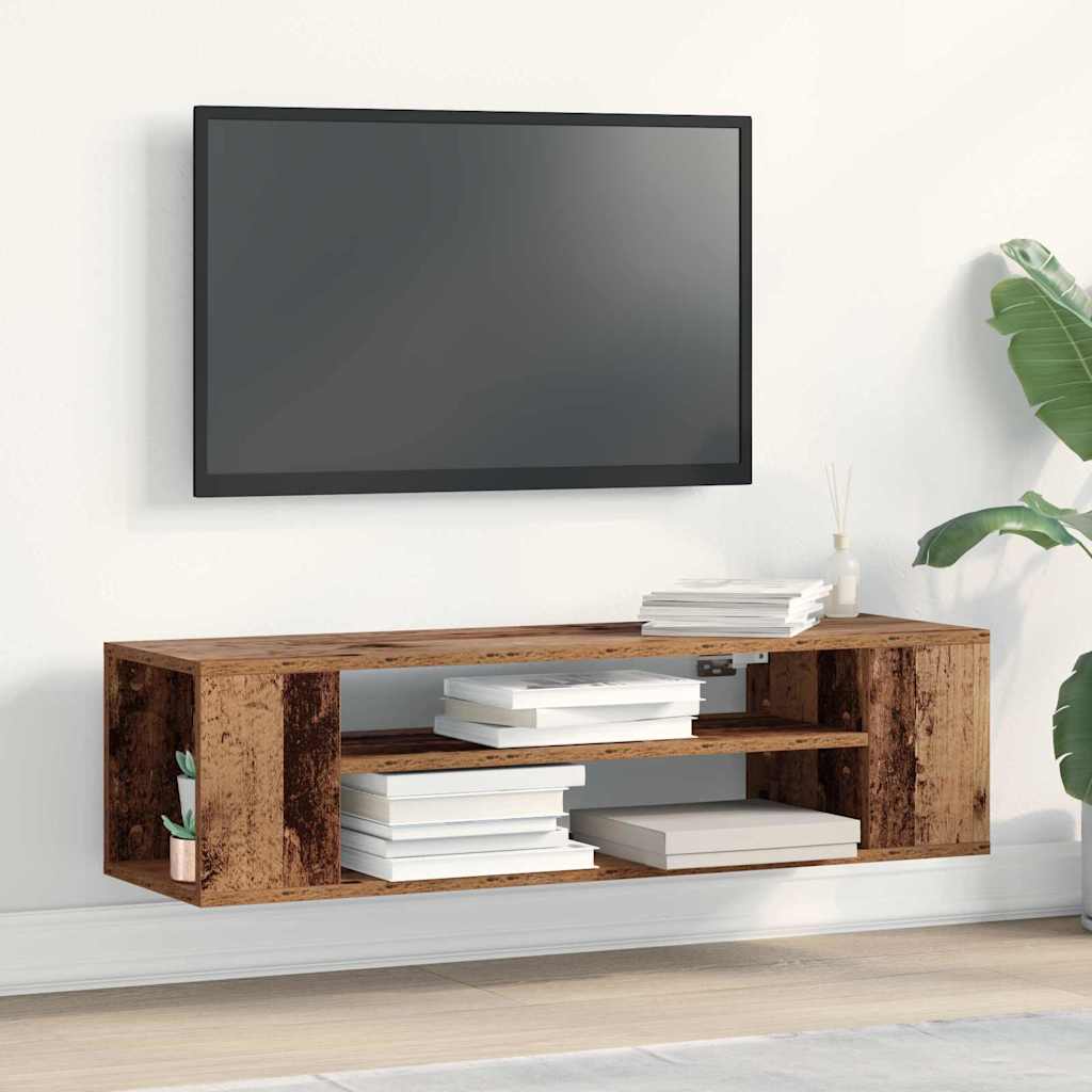 TV Cabinet Old Wood Engineered Wood 100 x 30 x 26.5 cm TV Cabinet - Brittle & Co