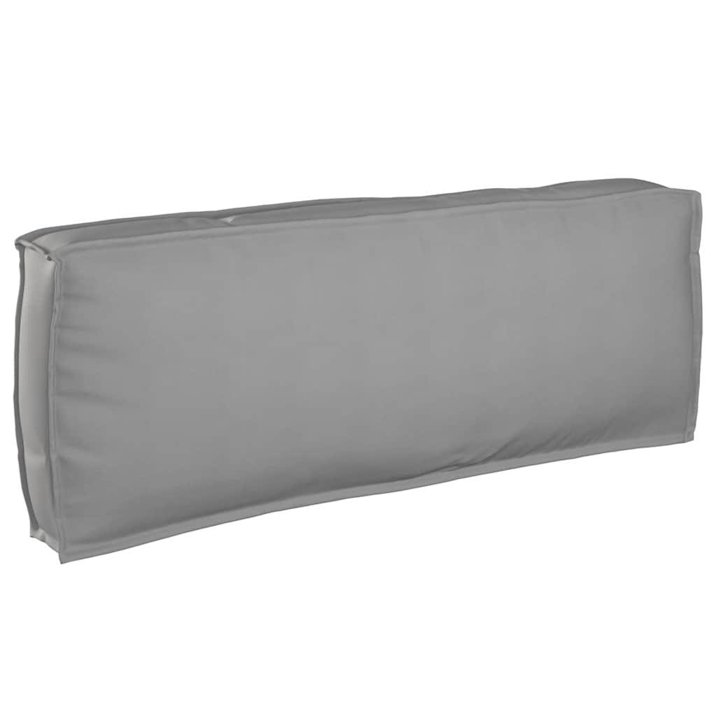 Pallet Cushion for Backrest Grey 120x40x12 cm Oxford Fabric - Discount Dealers