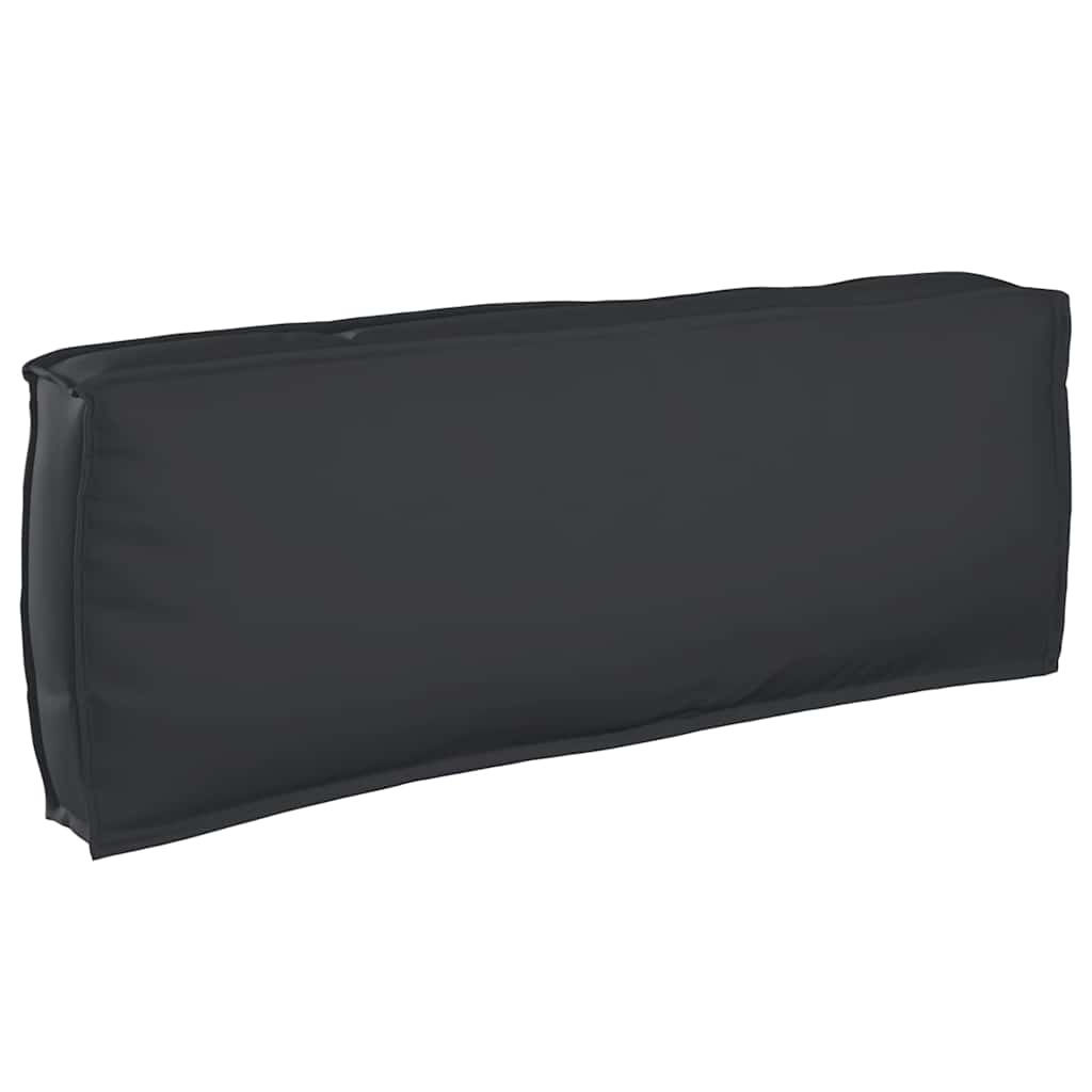 Pallet Cushion for Backrest Black 120x40x12 cm Oxford Fabric - Sid & Sam