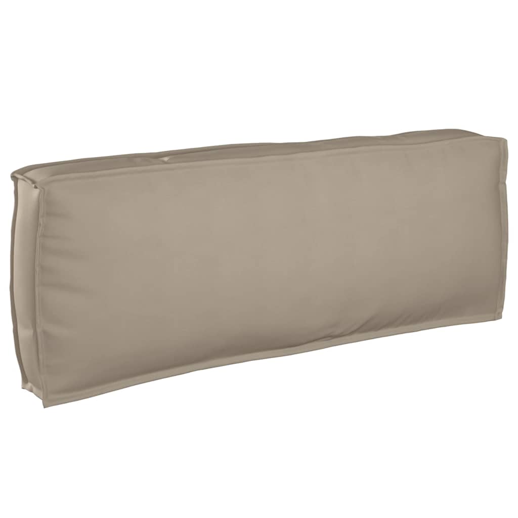 Pallet Cushion for Backrest Taupe 120x40x12 cm Oxford Fabric - All Things Good