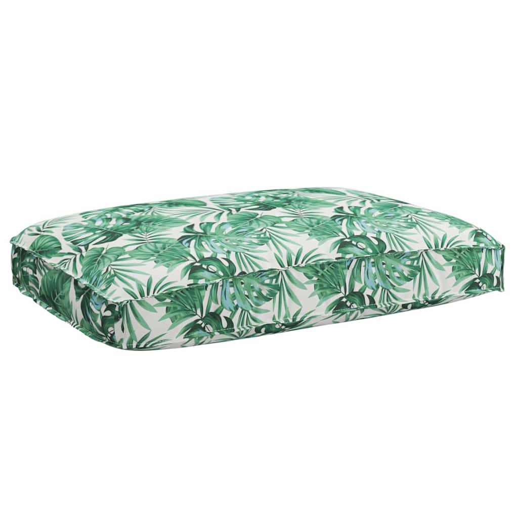 Pallet Cushion for Seat Leaf Pattern 120x80x12 cm Oxford Fabric - Sid & Sam