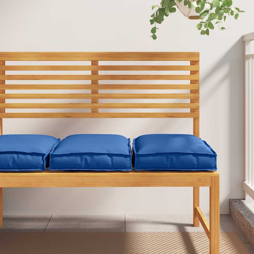 Pallet Cushions for Seat 2 pcs Royal Blue 40x40x8 cm Oxford Fabric - Discount Dealers